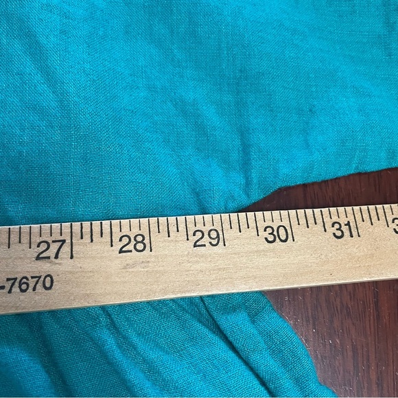 Fabulous! 100% Linen Top Blouse Coastal Lagenlook Minimalist Women's Sz L/XL B18 - Picture 8 of 8